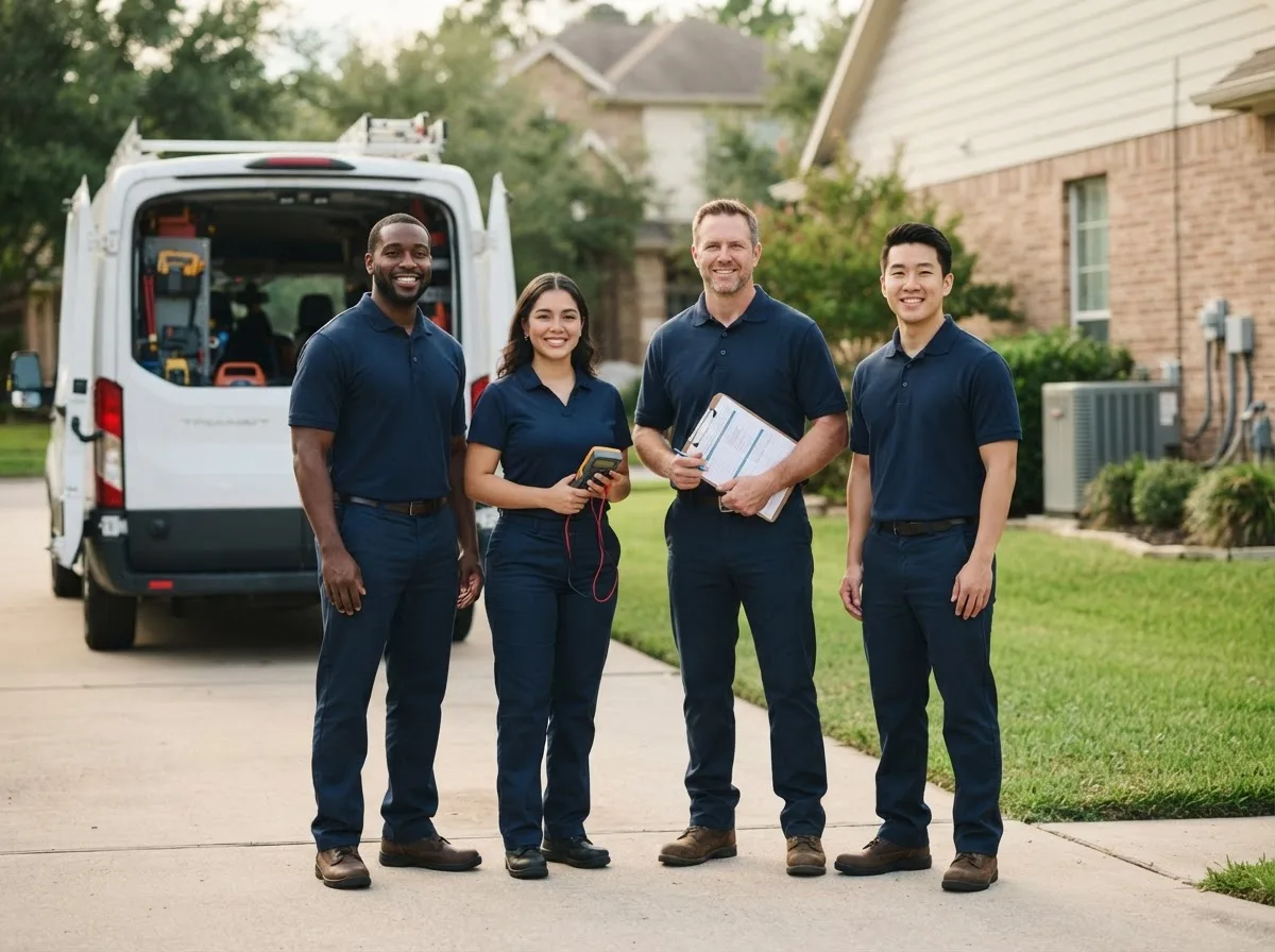 Certified HVAC technician near Apple Springs, TX